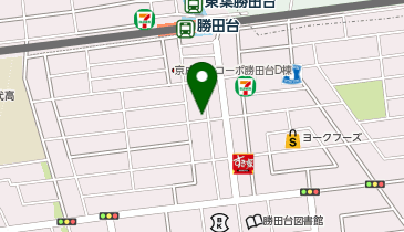 個別指導 学参 勝田台駅前校の地図画像