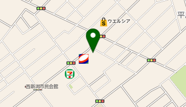 個別指導 学参 小針校の地図画像