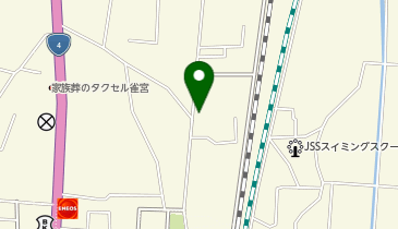 個別指導 学参 雀宮校の地図画像