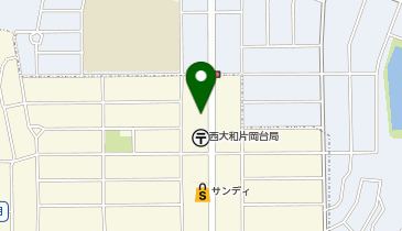 個別指導 学参 西大和校の地図画像