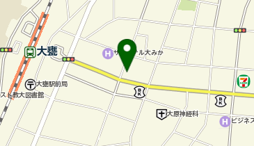 個別指導 学参 大みか校の地図画像