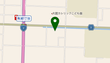 個別指導 学参 大館校の地図画像