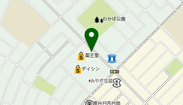 個別指導 学参 大富校の地図画像