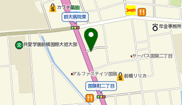 個別指導 学参 中央前橋校の地図画像