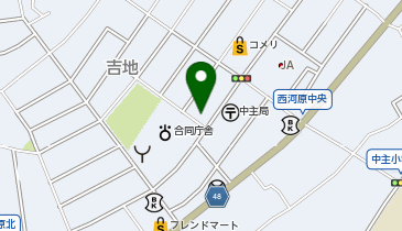 個別指導 学参 中主校の地図画像