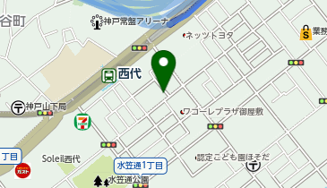 個別指導 学参 長田校の地図画像