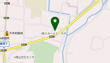 個別指導 学参 津山校の地図画像