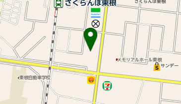 個別指導 学参 東根校の地図画像