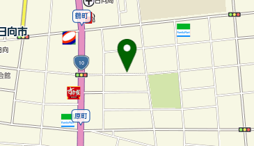 個別指導 学参 日向校の地図画像