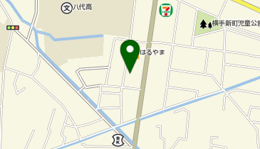 個別指導 学参 八代松江通校の地図画像