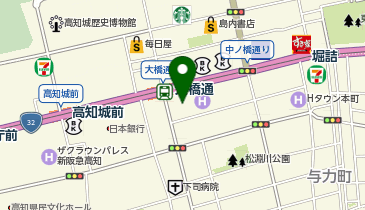 個別指導 学参 本町校の地図画像