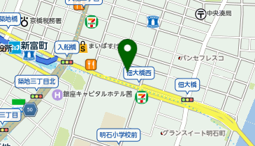 英才個別学院 東京中央校の地図画像