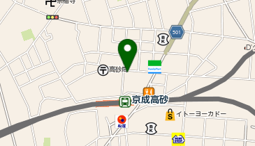 個別指導キャンパス 京成高砂校の地図画像