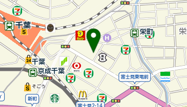栄光の個別ビザビ 千葉校の地図画像