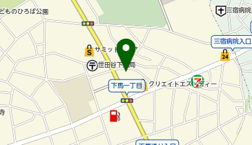 個別指導WAM 世田谷公園校の地図画像