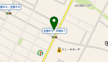 個別指導塾の学習空間 北野教室の地図画像
