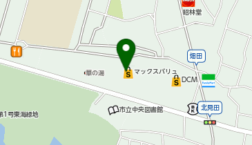 フリースクールぽぷり 東海荒尾校の地図画像