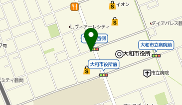 臨海セミナー 個別指導 臨海セレクト 大和市役所前の地図画像