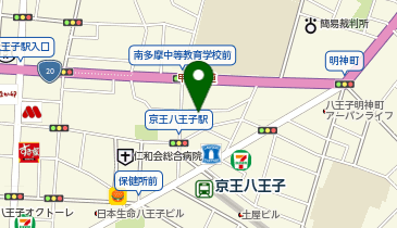 現論会 八王子校の地図画像