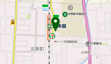 進学ゼミナール 四條畷駅前校の地図画像