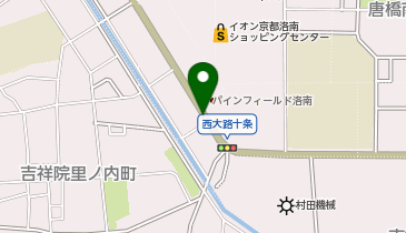 成基の個別教育 ゴールフリー 洛南教室の地図画像