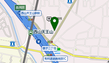 成基の個別教育 ゴールフリー 西山天王山教室の地図画像