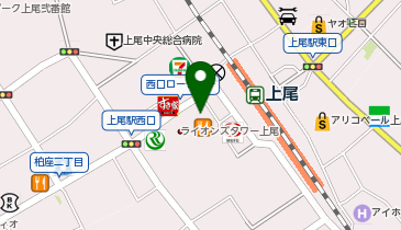 進学個別 atama+塾 上尾校の地図画像