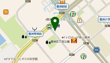 進学個別 atama+塾 豊洲校の地図画像