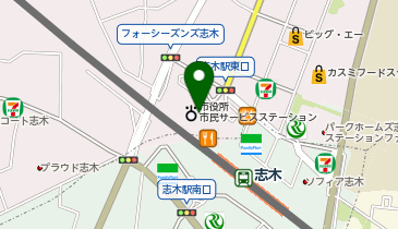 進学個別 atama+塾 志木校の地図画像