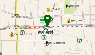 駿台Diverse 大学受験予備校WAM nonowa東小金井校の地図画像