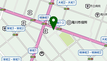 練成会【集団指導】 滝川練成会 本校の地図画像