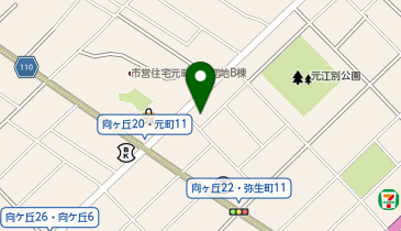 個別指導塾の学習空間 江別元町教室の地図画像