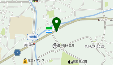 個別戦略指導会 大学受験コース 豊中旭ヶ丘校の地図画像