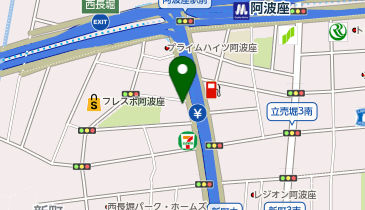 個別戦略指導会 大学受験コース 阿波座校の地図画像