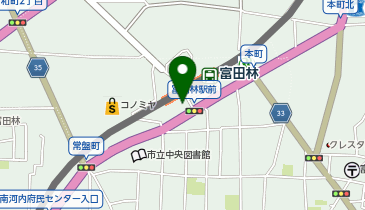 個別戦略指導会 大学受験コース 富田林駅前校の地図画像
