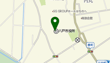 S-court 八戸下長校の地図画像