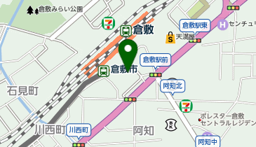 進学個別 atama+塾 倉敷校の地図画像