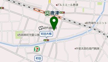 進学個別 atama+塾 唐津駅前校の地図画像