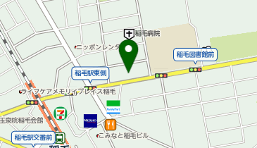 進学個別 atama+塾 稲毛校の地図画像