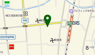 まんてんスクール 白石校の地図画像