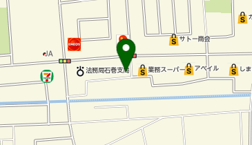 まんてんスクール 蛇田校の地図画像
