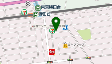 まんてんスクール 勝田台駅前校の地図画像