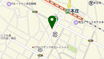 まんてんスクール 本庄校の地図画像