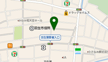 まんてんスクール 羽生校の地図画像