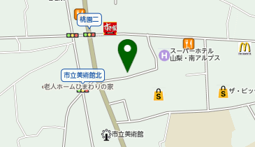 まんてんスクール 南アルプス校の地図画像