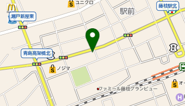 まんてんスクール 藤枝校の地図画像