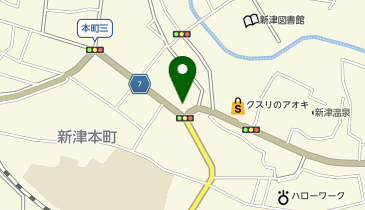 まんてんスクール 新津校の地図画像