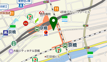 個別戦略指導会 高校受験コース 京橋駅前校の地図画像