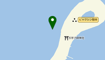 柵下 大瀬崎エリアの地図画像