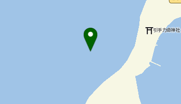 大川下 大瀬崎エリアの地図画像